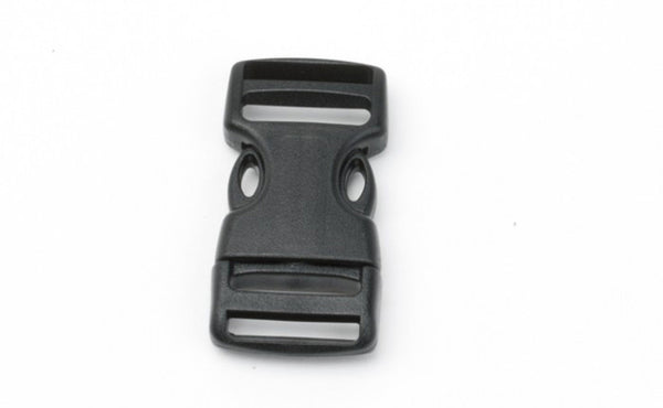 3/4" Dual-Adjust Side-Release Buckle, both male and female (complete).